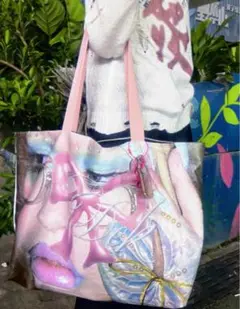 【Y2K】DeadEndKidsトートバッグ glitch Princess