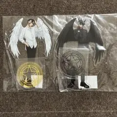 桃源暗鬼 ファボテリア 天使 悪魔 缶バッジ 悪魔ver. 無陀野無人