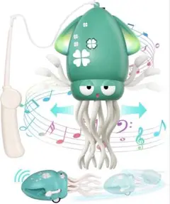 イカゆらりん いかおもちゃ タコおもちゃ 動く くねくね踊るイカのおもちゃ 玩具