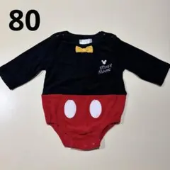 Disney ベビー ロンパース ミッキーマウス　80