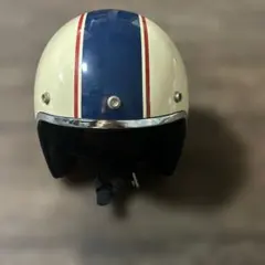 BARTON ジェットヘルメット アイボリー ネイビーのサムネイル
