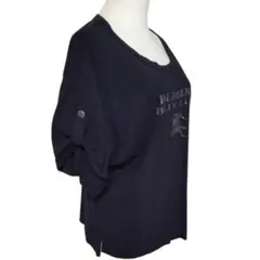 Burberry Blue Label ネイビー Tシャツ 38