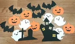 ハロウィン 10月 壁面 飾り 製作 ⑥