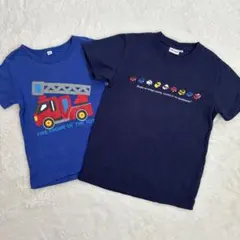 タカラ はたらくくるま チョロQTシャツ 110.120 2枚セット