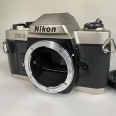 実用品 ニコン FM10 フィルム一眼レフ ボディ モルト新品交換済 H595