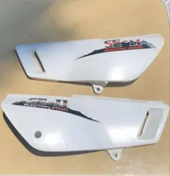 ジェベル200 SH42A 純正フロントフェンダー ホワイト スズキ DJEBE 