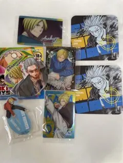 サカモトデイズ　朝倉シン　缶バッチ、トレカ、コースター、アクリルスタンド