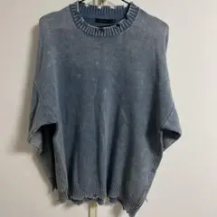 niko and... ダメージフェードニットプルオーバー