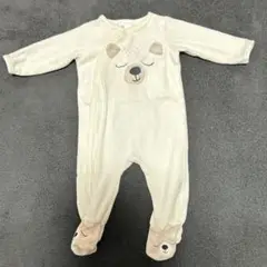 H&M ベビー ロンパース 68cm クマデザイン