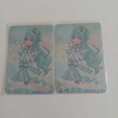 映画キミとアイドルプリキュア キラキラカードグミ キュアリリアン 2枚セット