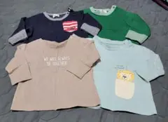 ベビー服 Tシャツ 4点セット 60～70
