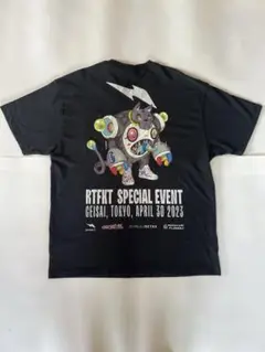 【新品】村上隆　RTFKT コラボ GEISAI Tシャツ　保存袋付き L