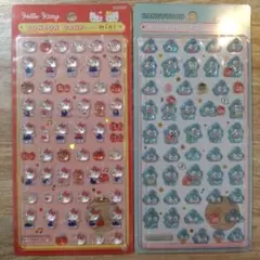 正規品　ボンボンドロップシール サンリオ　ミニ　キティ ハンギョドン　２枚セット
