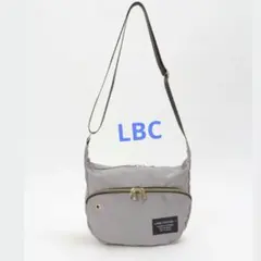 LBC 　ショルダーバッグ　チャコールグレー　斜め掛けのサムネイル