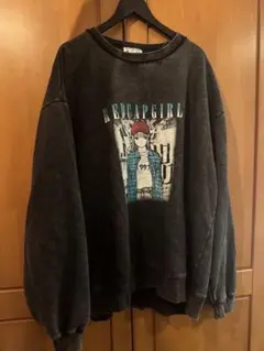 【RED CAP GIRL】 裏起毛スノーウォッシュトレーナー RE25AW41