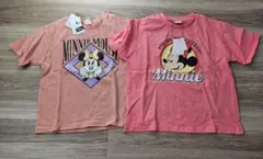 【新品】ミニーマウス ディズニー 半袖 Tシャツ まとめ 2点(110cm)