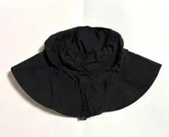 126新品　折りたたみ　帽子　ブラック　男女兼用　UVカット　防水　速乾　ハット