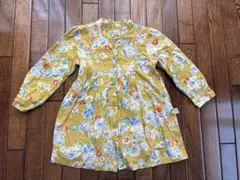 Knit Planner KP ニットプランナー　花柄長袖ワンピース 100cmのサムネイル
