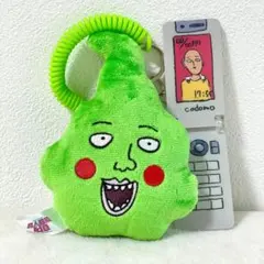 【新品】モブサイコ100エクボ ぬいぐるみ＆ガラケー風アクリルチャーム影山茂夫②