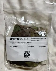レア 実物 未使用 spiritus systems SPUDポーチ マルチカム