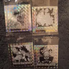 ドラゴンボール40周年記念 オリジナル シールウエハース 2の4枚セット