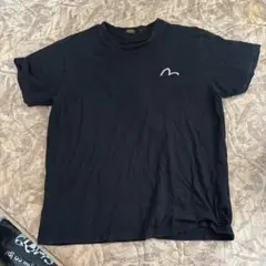 EVISU PREMIUM ドラゴン刺繍 Tシャツ 黒 XL