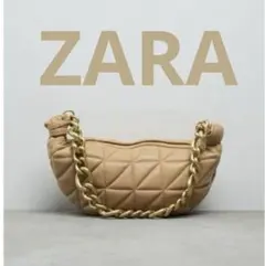 【新品未使用】ZARA キルティング　チェーンバッグ