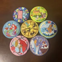 ディズニー 刺繍缶バッジ 7個セット 第1弾＆第2弾
