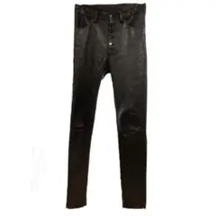 ANN DEMEULEMEESTER leather skinny pantsのサムネイル