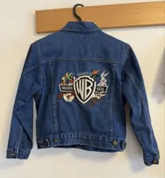 ⭐︎美品⭐︎90s ワーナーブラザーズ Varsity jacketスタジャン ⭐︎美品⭐︎90s ワーナーブラザーズ Varsity jacketスタジャン