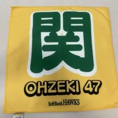 ソフトバンクホークス ラリータオル 大関友久