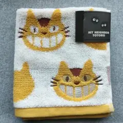 丸新　となりのトトロ　ネコバス　ハンドタオル