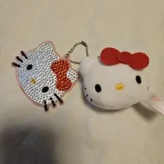 ハローキティキーホルダー　バッグチャーム　hellokitty キティちゃん