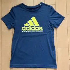 adidas ネイビー Tシャツ 160cm