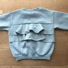 devirock バックフリル裏起毛トレーナー100