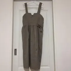 3L チェックワンピース
