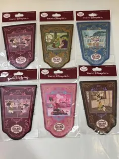 東京ディズニーシー フード＆ワインフェスティバル ワッペンバッチ6個セット
