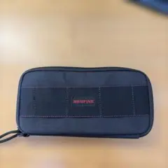 BRIEFING 長財布 ラウンドファスナー ブラックのサムネイル
