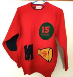 美品　ミキハウス ジュニア トレーナー 赤　М