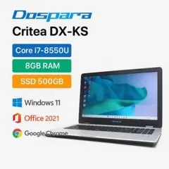 ドスパラ Critea 第8世代 i7/8GB/SSD500GB/Office