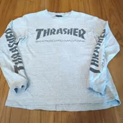THRASHER ロングスリーブ Tシャツ グレー Sのサムネイル