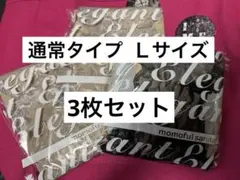 momoful 吸水ショーツ Lサイズ 通常タイプ エレガント 3枚セット