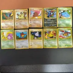 ポケモンカード旧裏 プロモ 光沢あり 12枚まとめ売り - メルカリ
