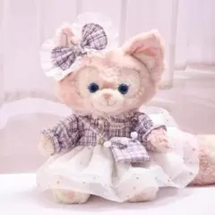 ステラルーコスチューム　リーナベル　着せ替え　チュールツイードドレス 紫色