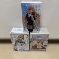 【送料込】隣の天使様　椎名真昼フィギュア3点セット