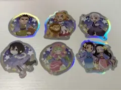 鬼滅の刃 ホログラムステッカー 星座テーマ 煉獄、天元、蜜璃、伊黒、無一郎 等