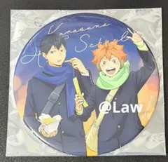 ハイキュー コスモワールド スタンプラリー 特典 デカンバッジ 缶