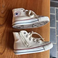 Converse All Star ホワイトハイカットスニーカー
