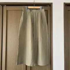 【試着のみ】KEI Hayama PLUS 麻ガウチョパンツ