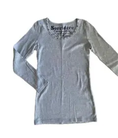 y2k 平成 ギャル スタッズ 長袖 Tシャツ ロンＴ